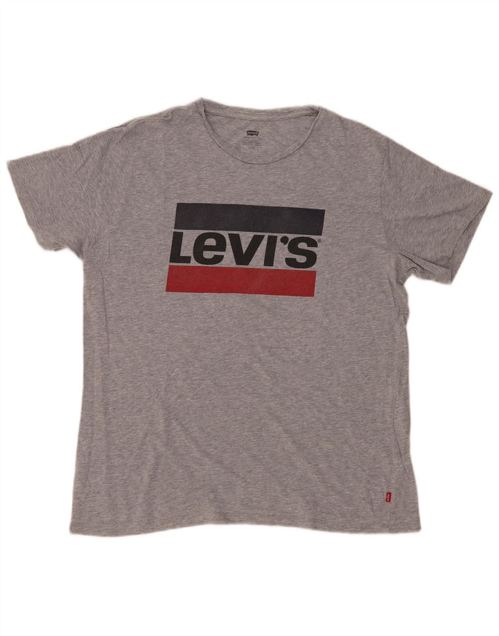 Levi's muška majica kratkih rukava s grafičkim motivima, velike sive mrlje