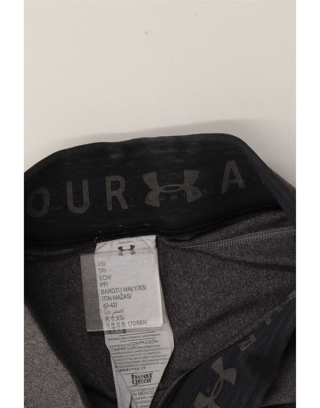 Under Armour ženske kratke tajice UK 4 XS sivi poliester