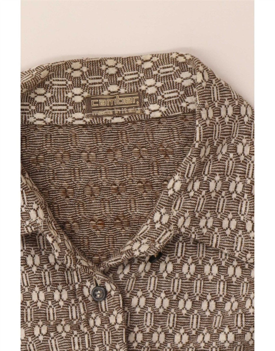 Camber ženska košulja od flanela UK 16 Large Brown Geometric