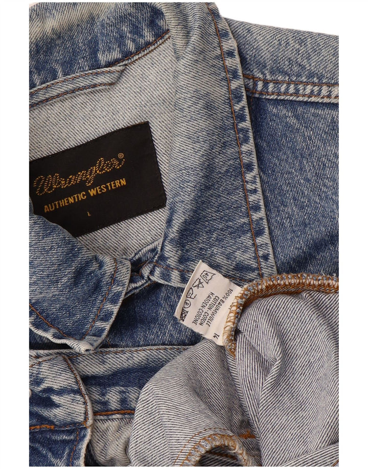 WRANGLER Muška traper jakna UK 40 Large Blue Cotton
