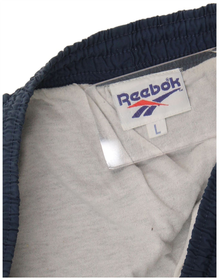 Reebok muške sportske kratke hlače velike tamnoplave najlonske boje