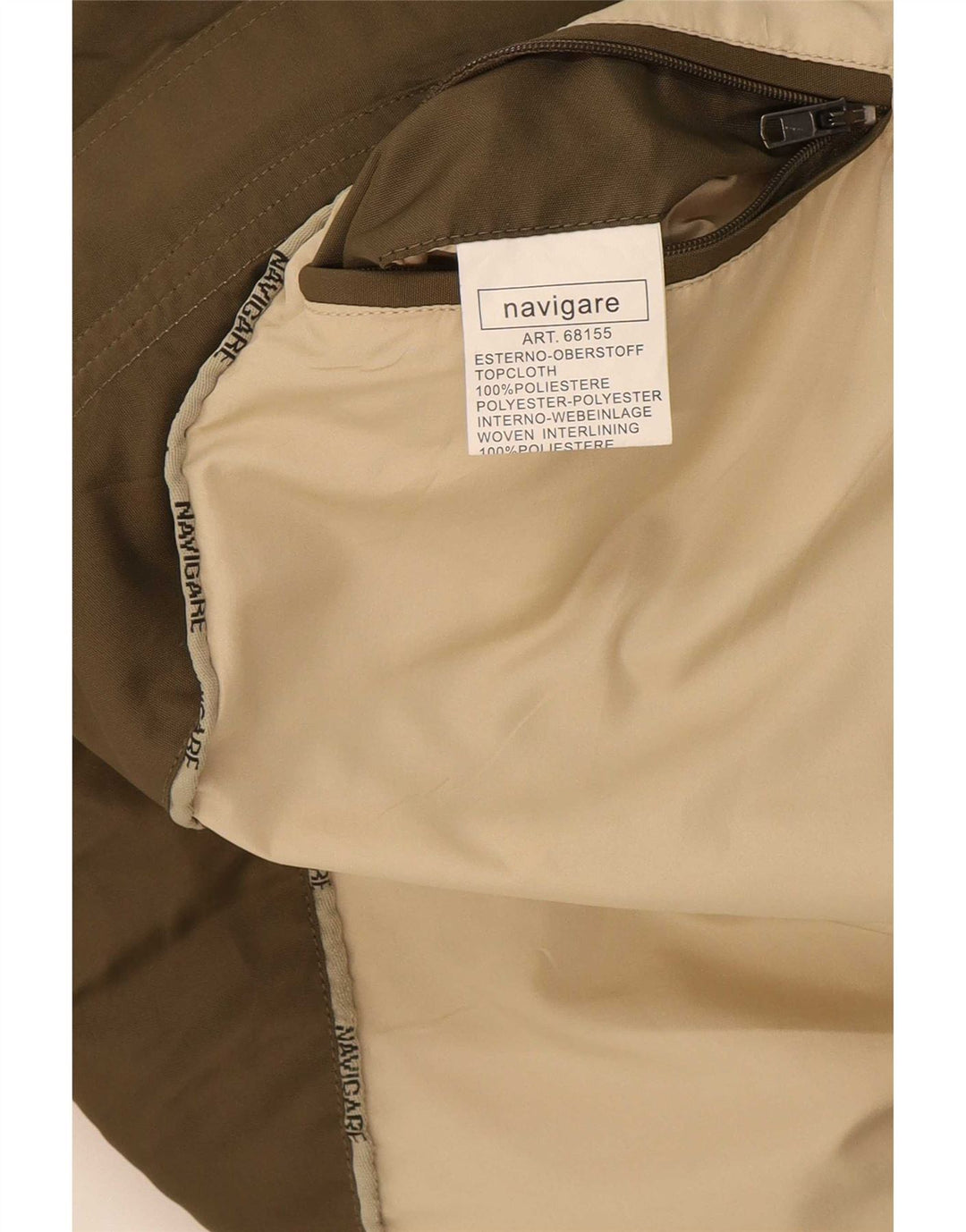 Navigare muška pomoćna jakna UK 42 XL kaki poliester