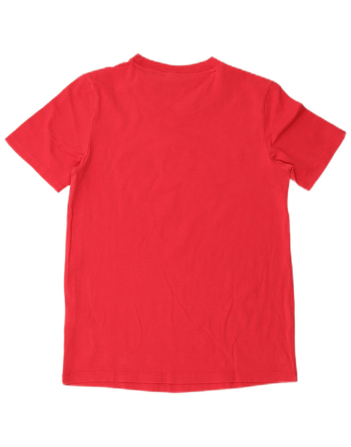 ADIDAS Ženska grafička majica kratkih rukava UK 10 Small Pink Cotton