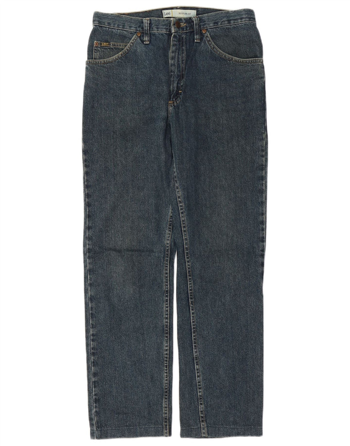 Lee muške ravne traperice regularnog kroja W31 L31 plavi pamuk