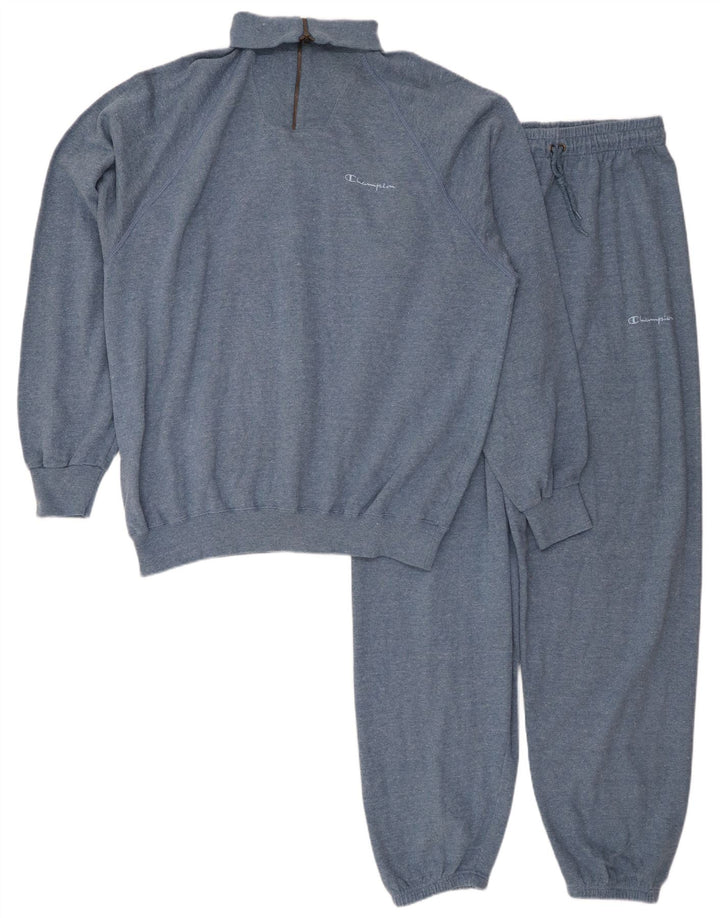 Champion muška puna trenirka XL plavi pamuk