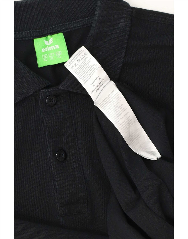Erima muška polo majica XL crni pamuk
