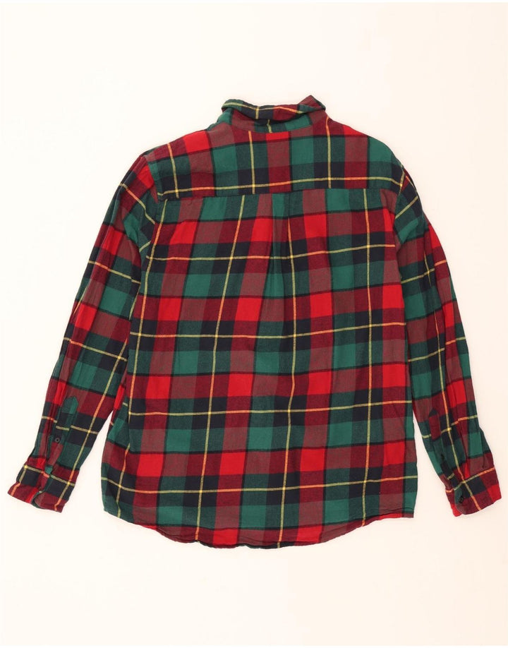 CHAPS Mens Flannel Shirt Large Multicoloured Check Cotton Vintage Chaps and Second-Hand Chaps from Messina Hembry 