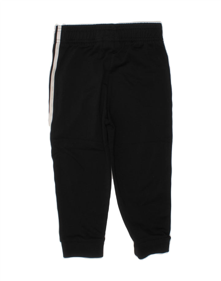 ADIDAS Boys Tracksuit Trousers Joggers 2-3 Years Black Polyester Vintage Adidas and Second-Hand Adidas from Messina Hembry 
