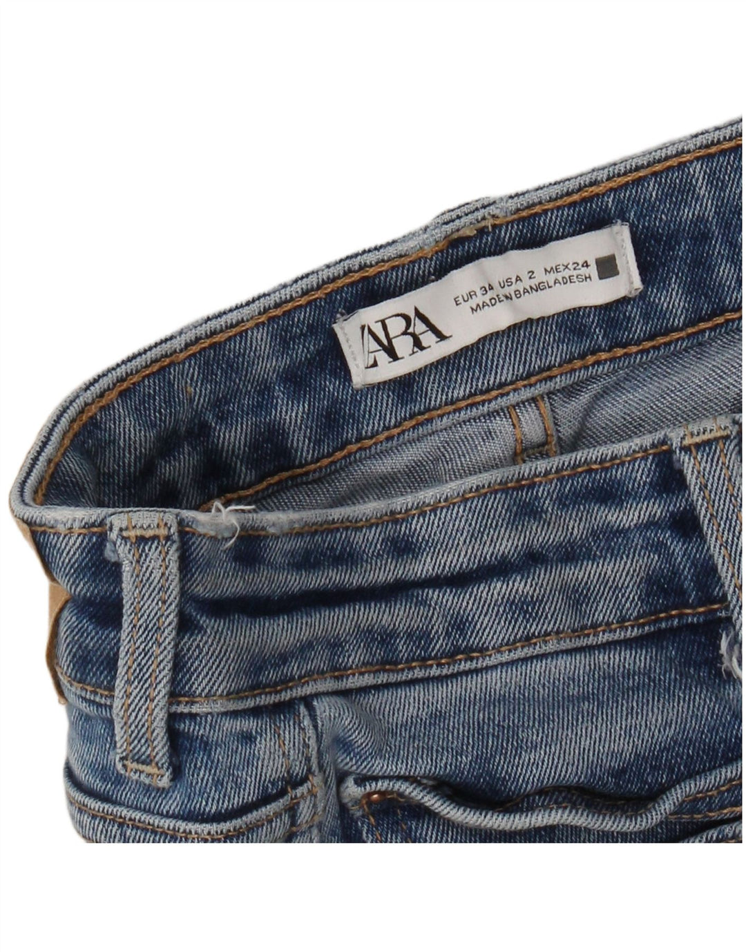 Zara ženske traperice EU 34 2XS W24 L25 plave