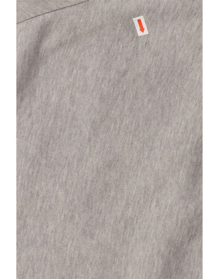 KAPPA Womens Graphic Sweatshirt Jumper UK 14 Medium Grey Cotton Vintage Kappa and Second-Hand Kappa from Messina Hembry 