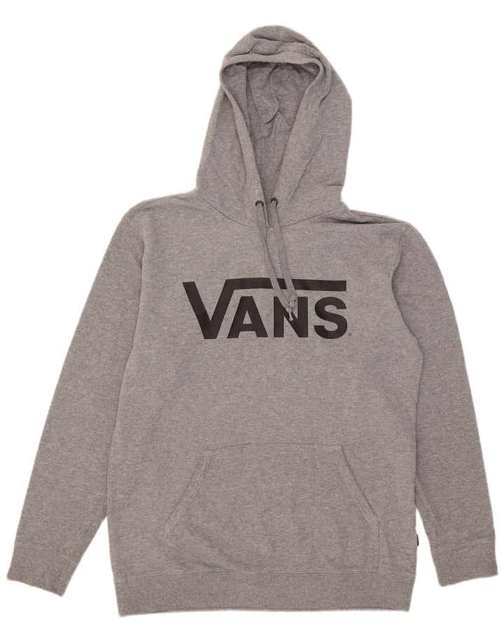 Vans muška majica s kapuljačom s kapuljačom srednje sive boje