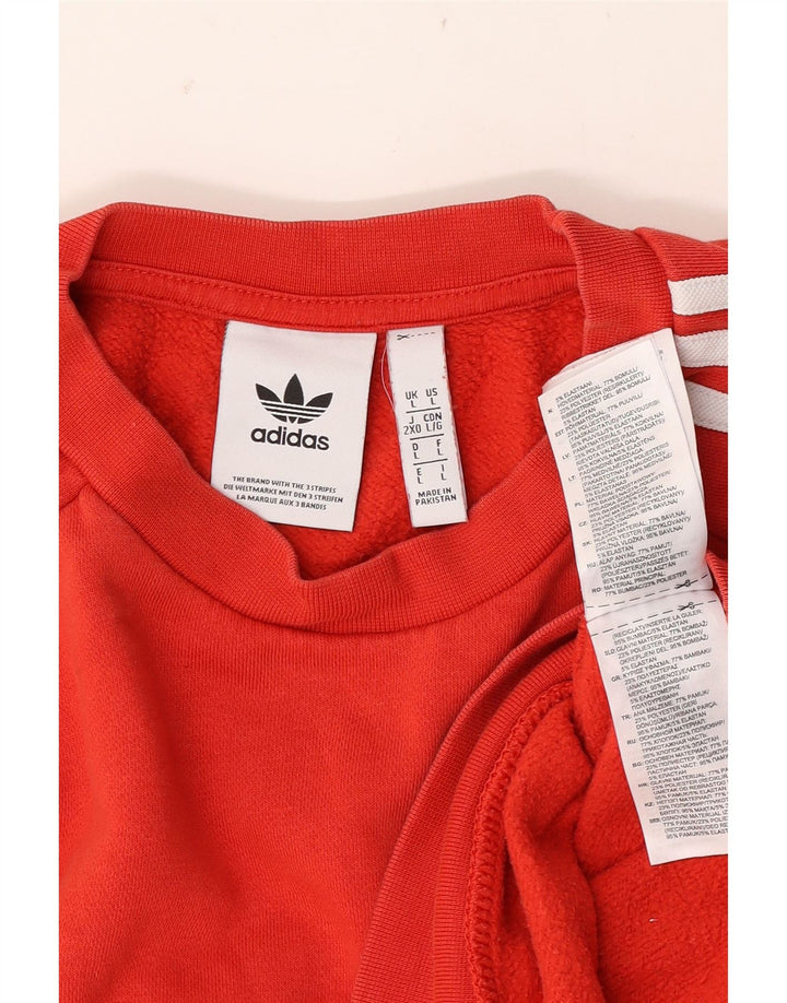 Adidas muški džemperi veliki crveni pamuk