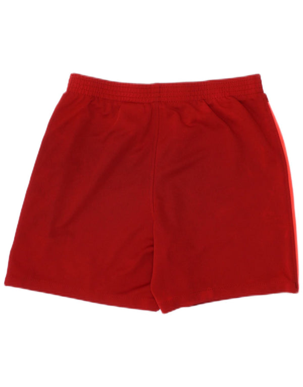Nike Boys Liverpool Sport Shorts 6-7 Years Large Red Colourblock Poliester