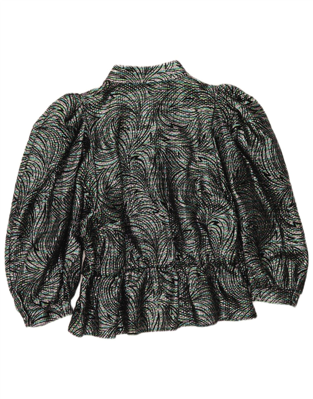 Vintage ženska košulja bluza IT 42 srednje raznobojna geometrijska