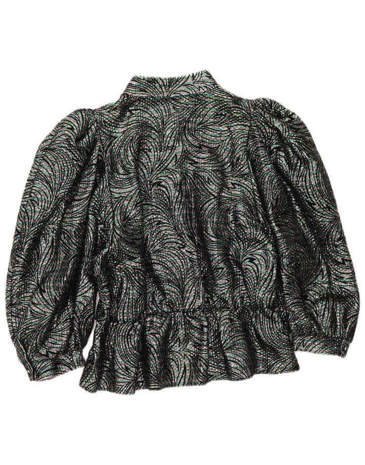 Vintage ženska košulja bluza IT 42 srednje raznobojna geometrijska
