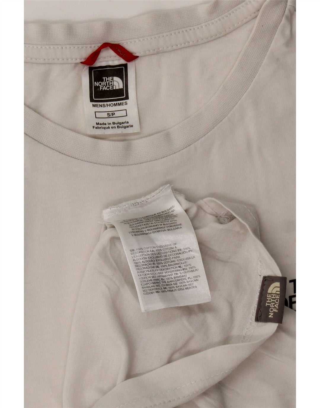 The North Face muška majica kratkih rukava Mali bijeli pamuk