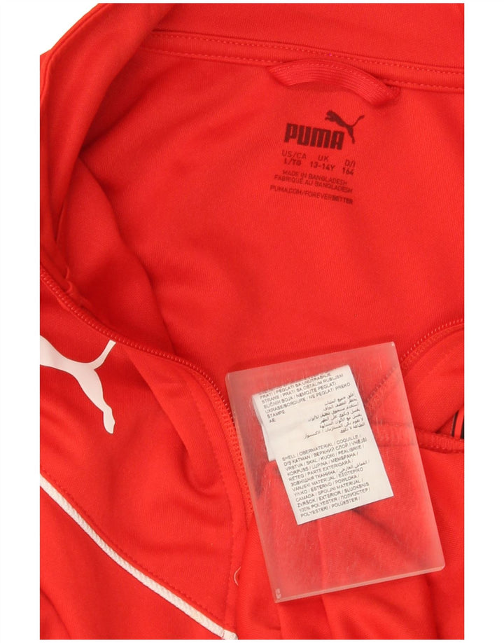 Puma Boys AC Milan gornja jakna trenirke 13-14 godina crvena poliester