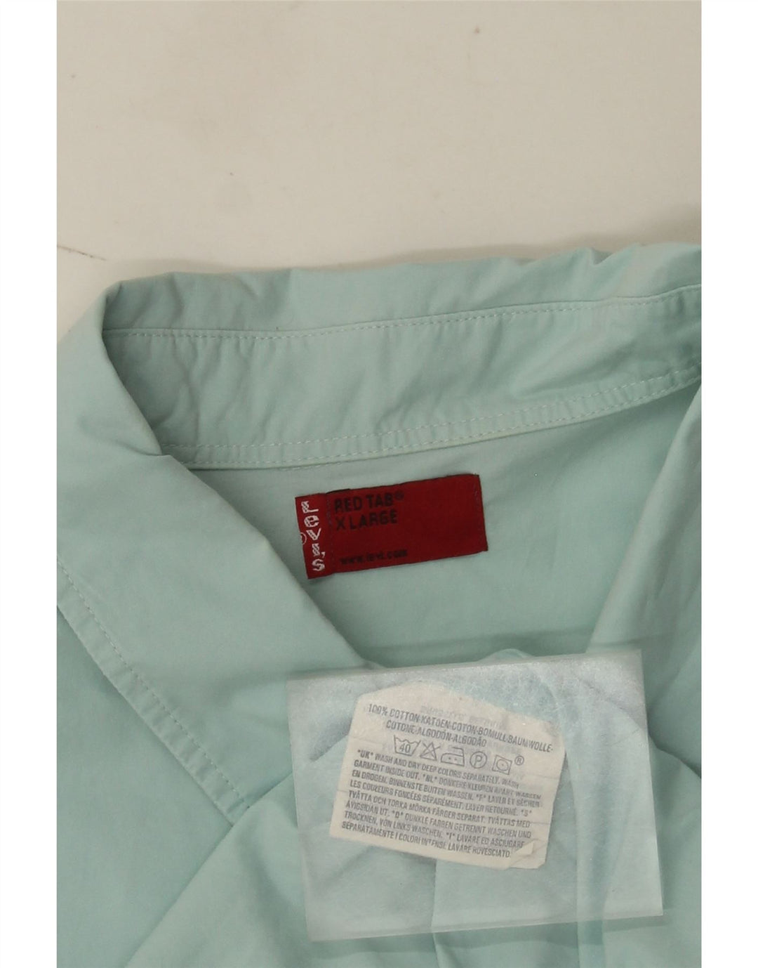 Levi's muška majica kratkih rukava XL plavi pamuk