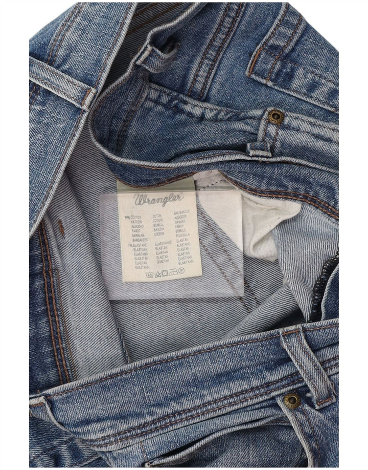 WRANGLER Muške ravne traperice W36 L34 plavi pamuk