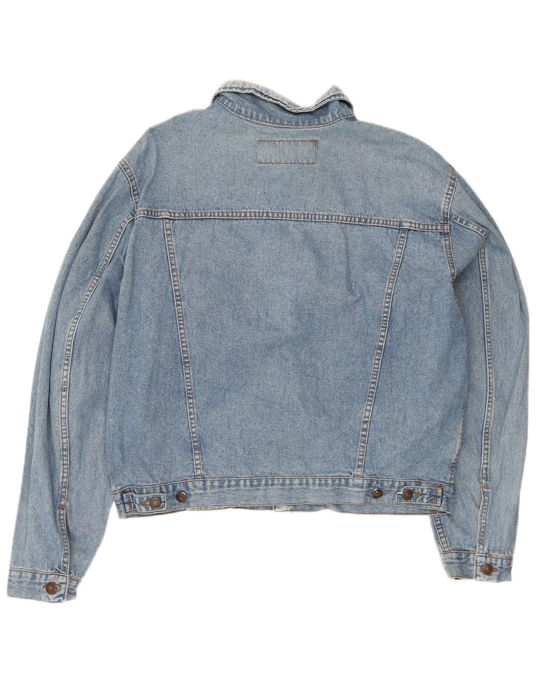Invicta muška traper jakna UK 40 Large Blue Cotton