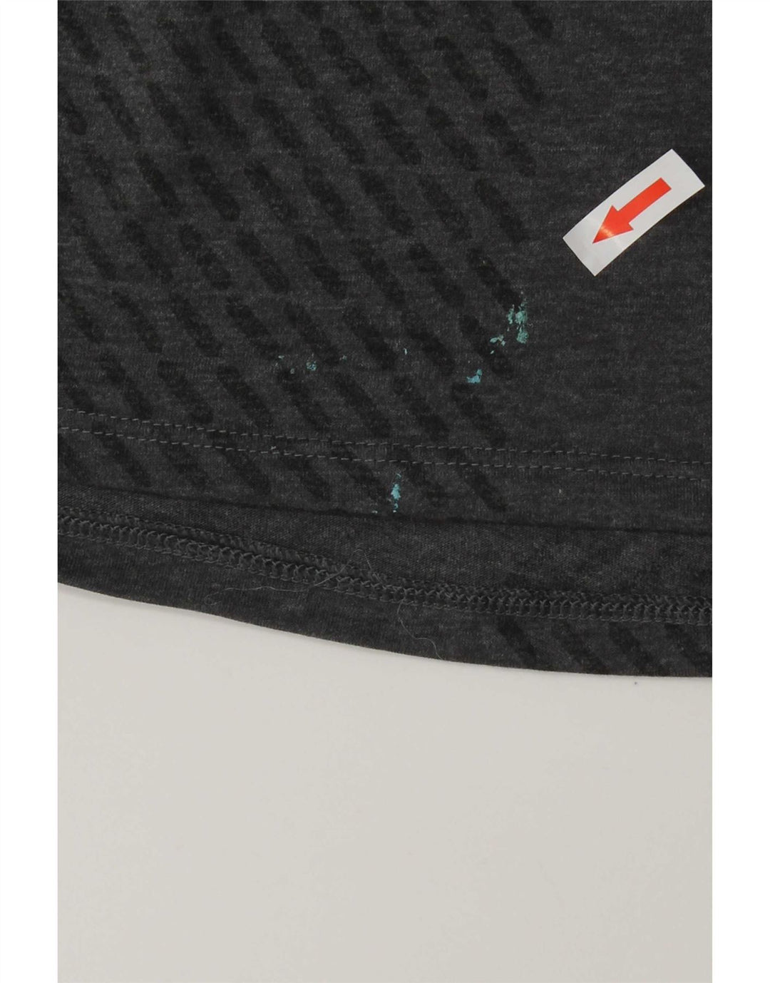 Nike Dri Fit majica kratkih rukava velika siva poliesterska boja