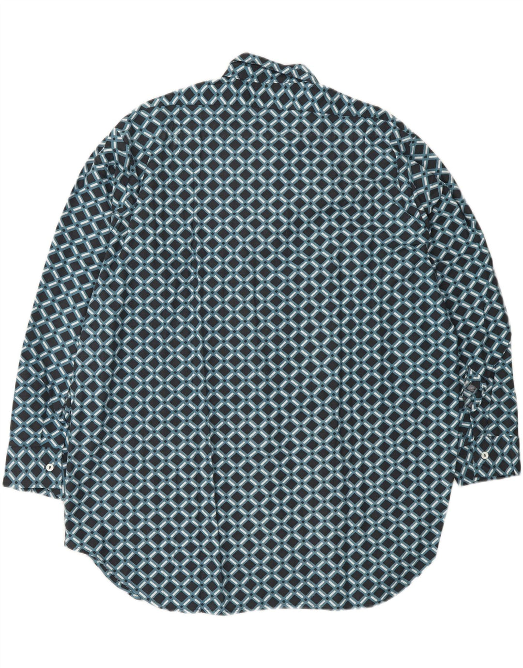 EICHSFELD KONFEKTION Muška košulja veličina 44 XL plava geometrijska retro