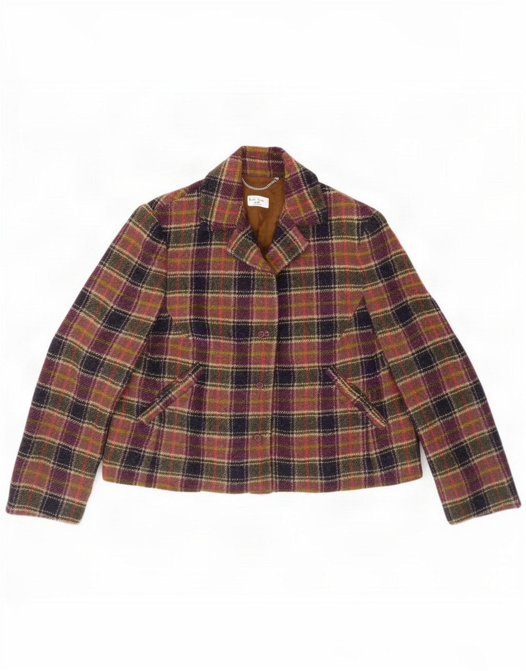 Paul Smith Ženska jakna s 3 gumba EU 40 Medium Multicolored Plaid