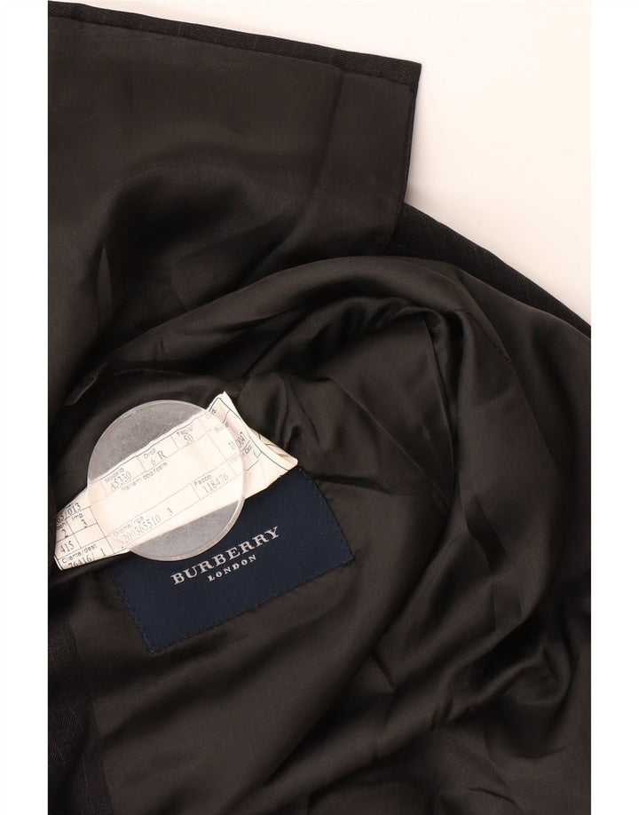 Burberry muška jakna sako s 3 gumba, veličina 50 srednje sive vunene pruge