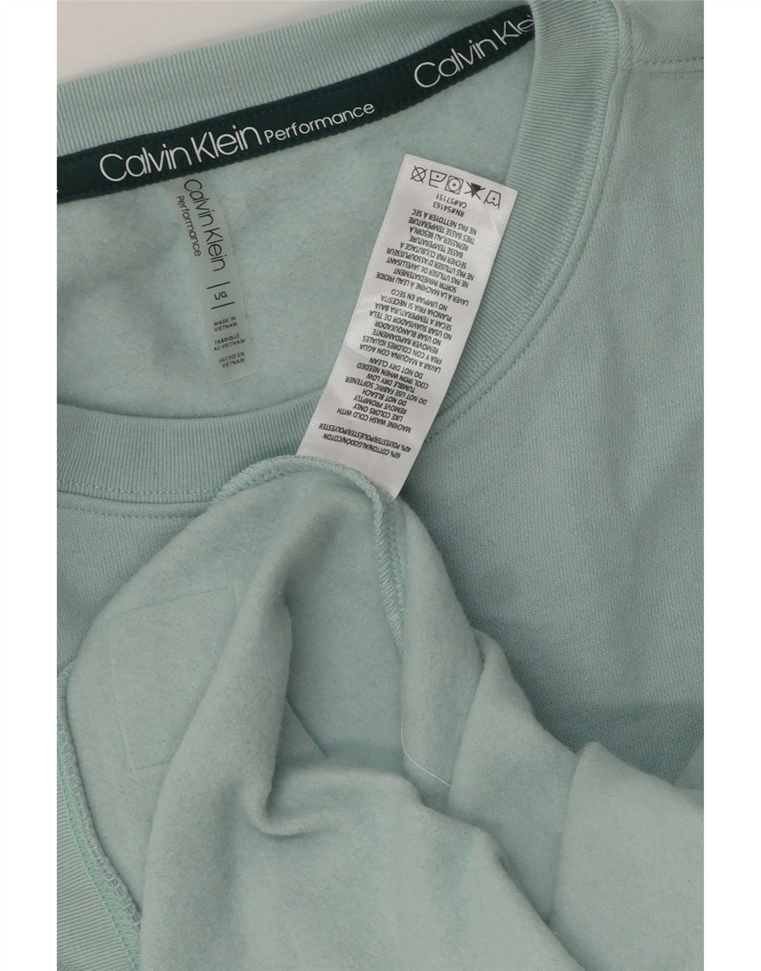 Calvin Klein muški džemperi veliki tirkizni pamuk