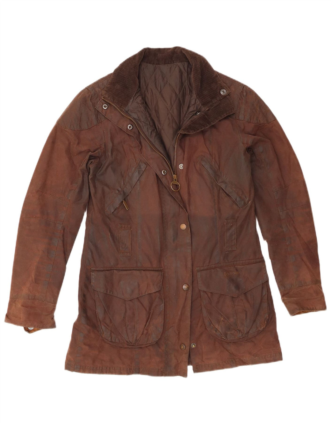 Barbour ženska jakna od voštanog pamuka UK 8 Small Brown