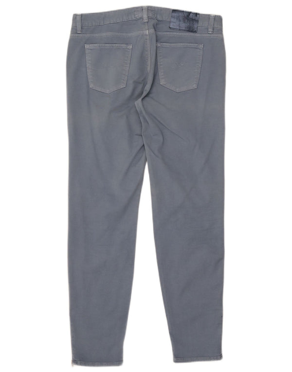 Trussardi Womens Skinny Jeans IT 44 Medium W30 L29 Blue Cotton