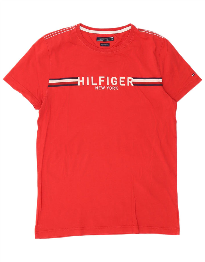 Tommy Hilfiger muška majica kratkih rukava srednje veličine, crveni pamuk
