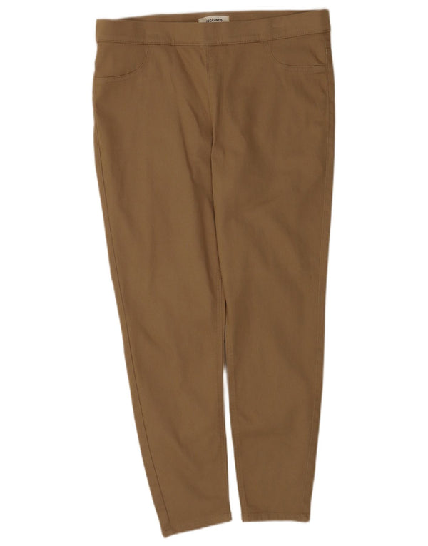 Marks & Spencer ženske jegging ležerne hlače UK 16 Large W34 L25 Bež