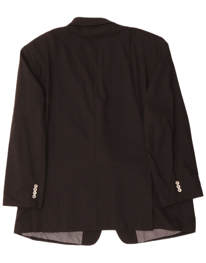 CALVIN KLEIN Muška jakna sa 2 gumba IT 54 2XL crna vuna