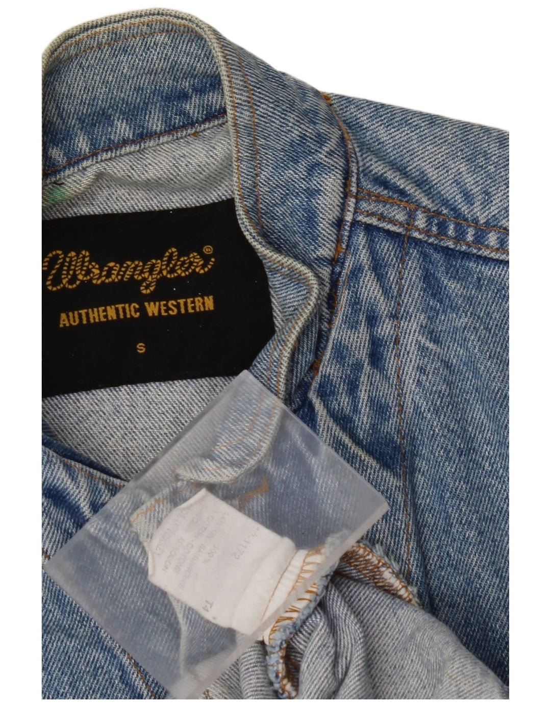 WRANGLER Muška široka traper majica UK 36 Mala plava pamuk