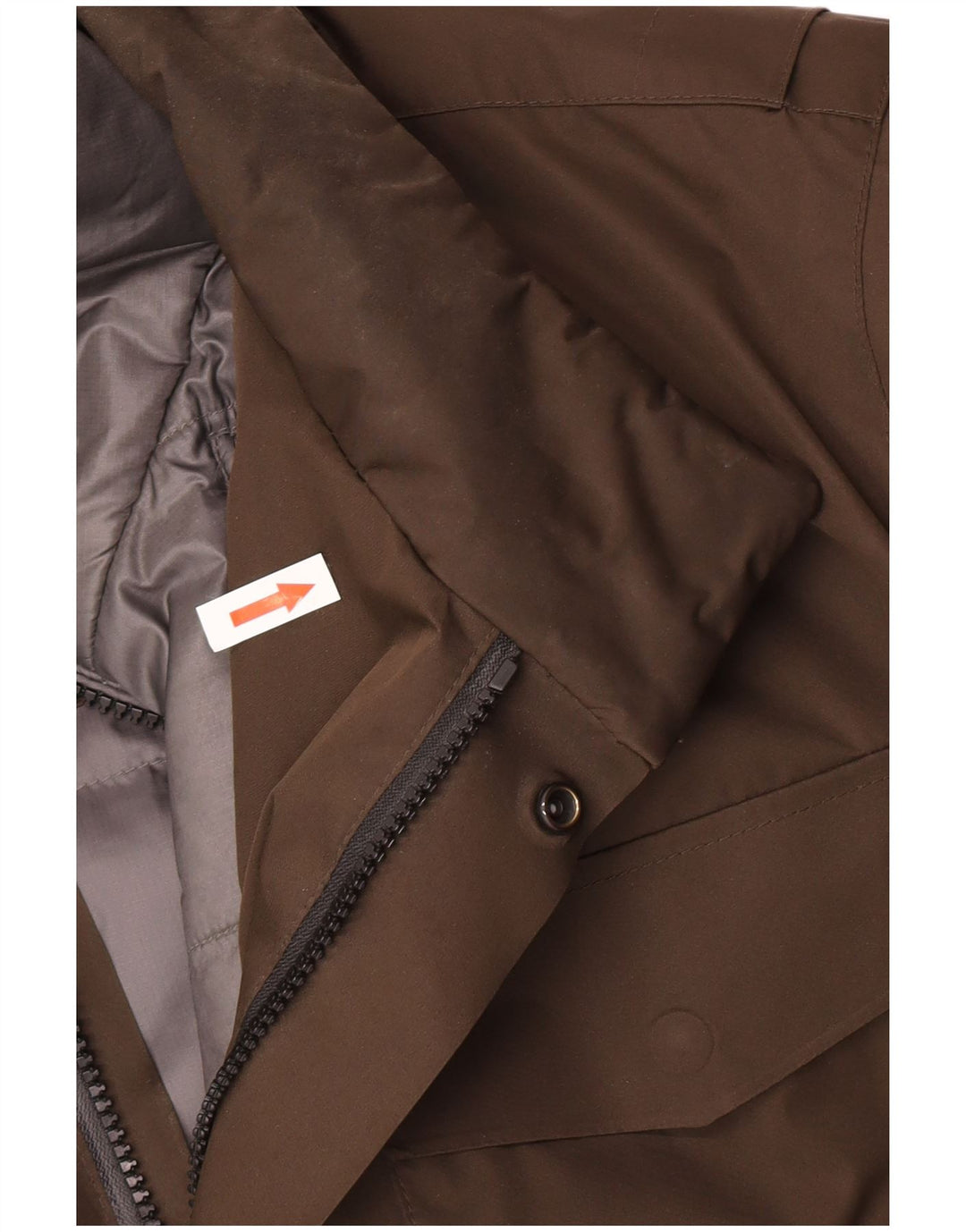 Massimo Dutti muška podstavljena jakna UK 42 XL smeđi poliester