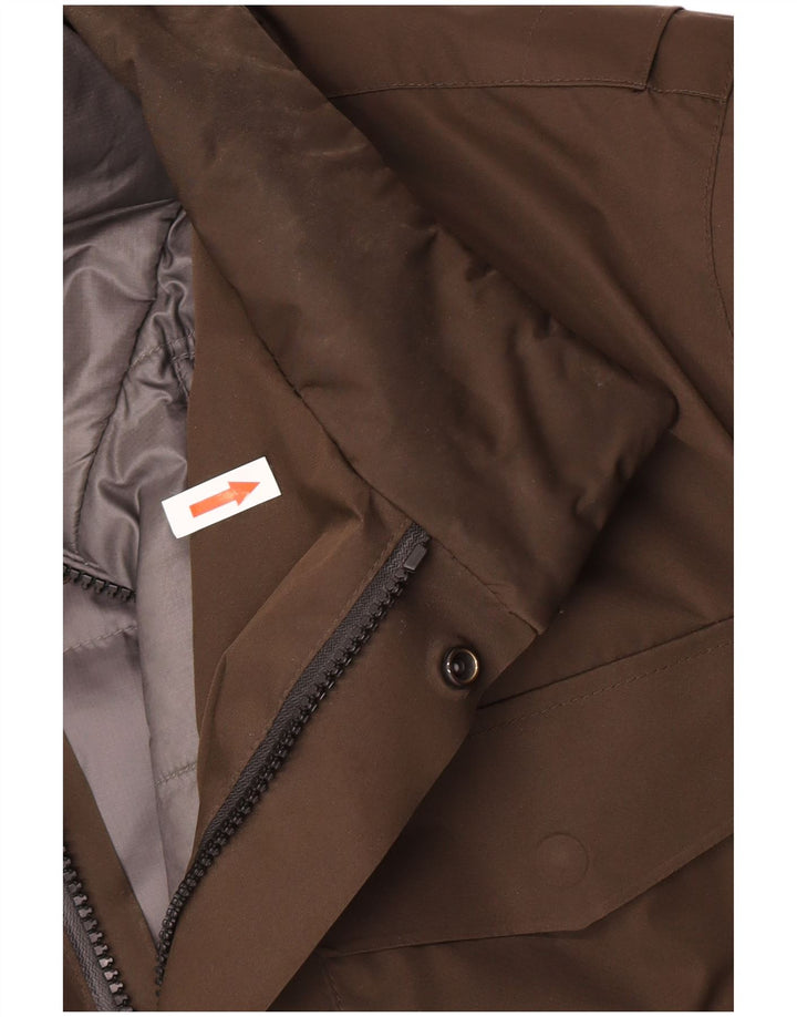 Massimo Dutti muška podstavljena jakna UK 42 XL smeđi poliester