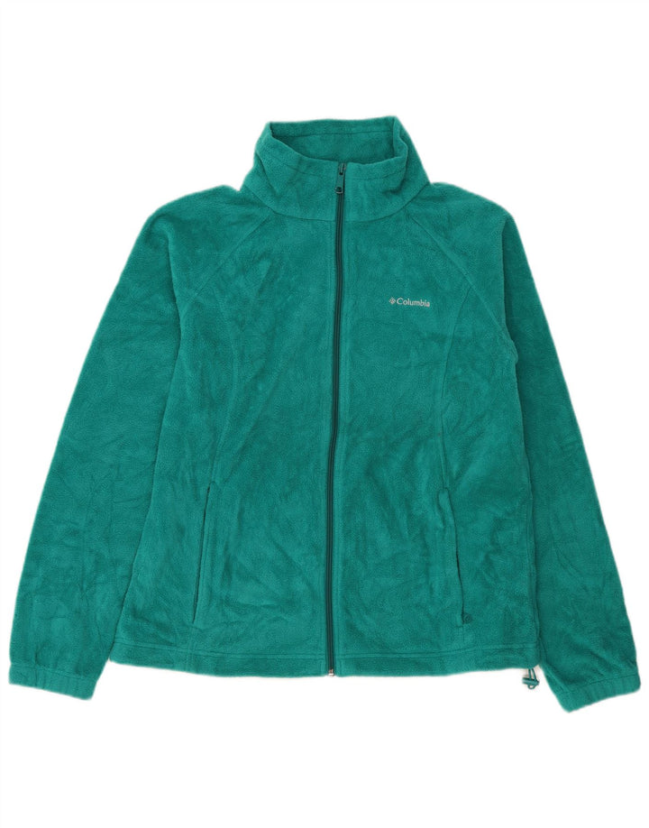 Columbia ženska jakna od flisa UK 18 XL zeleni poliester