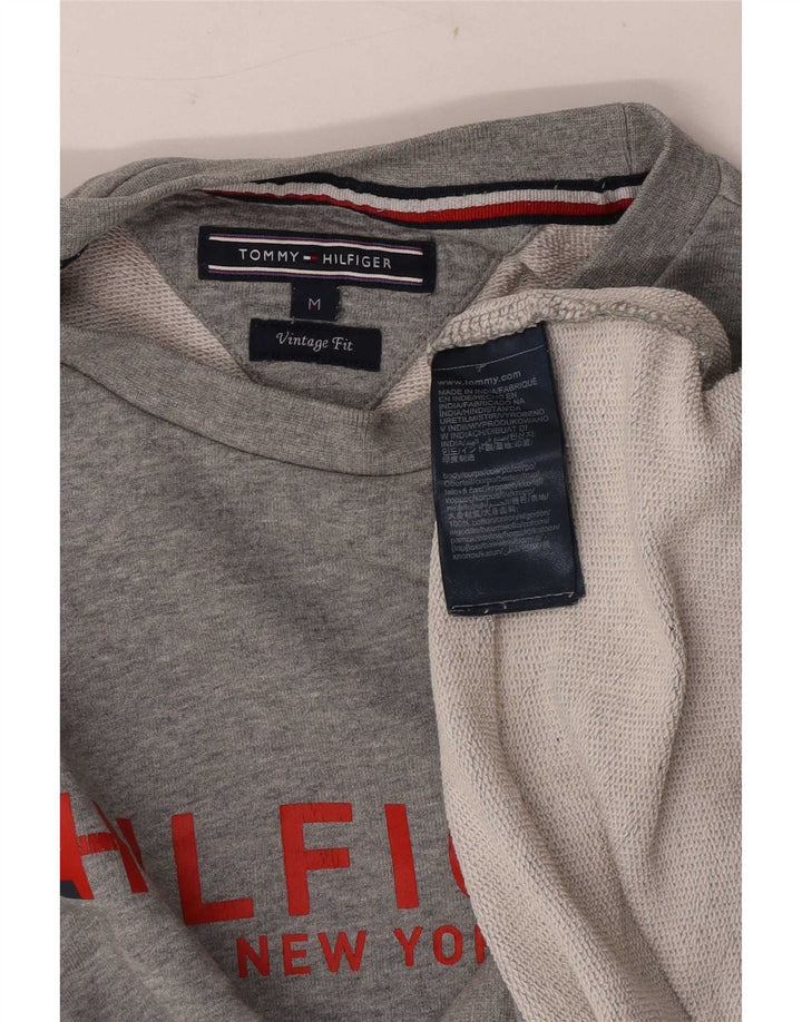 Tommy Hilfiger muški džemperi Vintage Fit srednje sive boje