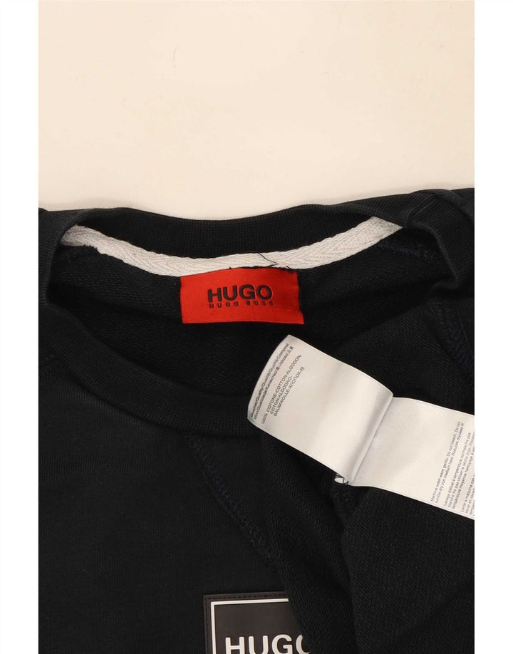 Hugo Boss muška majica s kratkim rukavima, veliki tamnoplavi pamuk