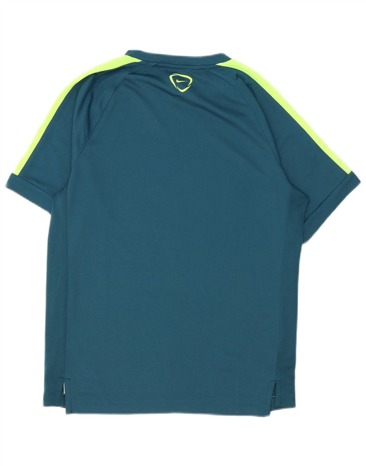Nike Dri Fit Graphic T-Shirt majica srednje plave boje od poliestera