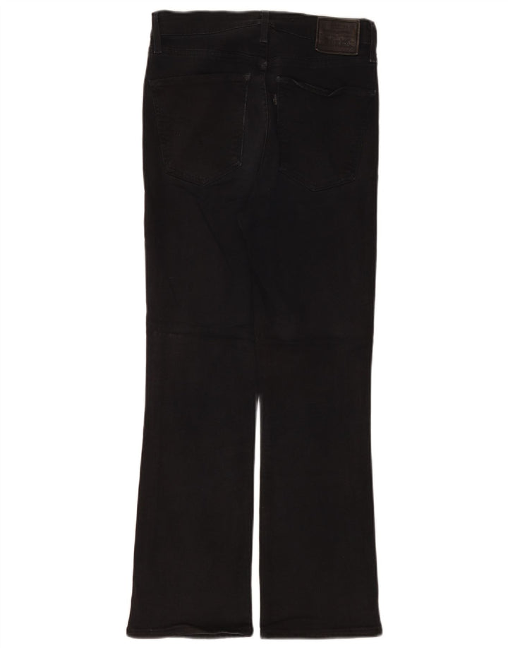 Levi's ženske ravne traperice W27 L25 crni pamuk