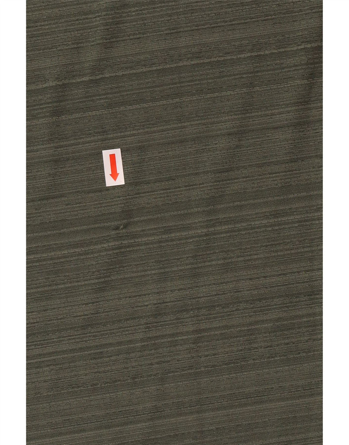 Nike muška Dri Fit majica s velikim zelenim prugama od poliestera