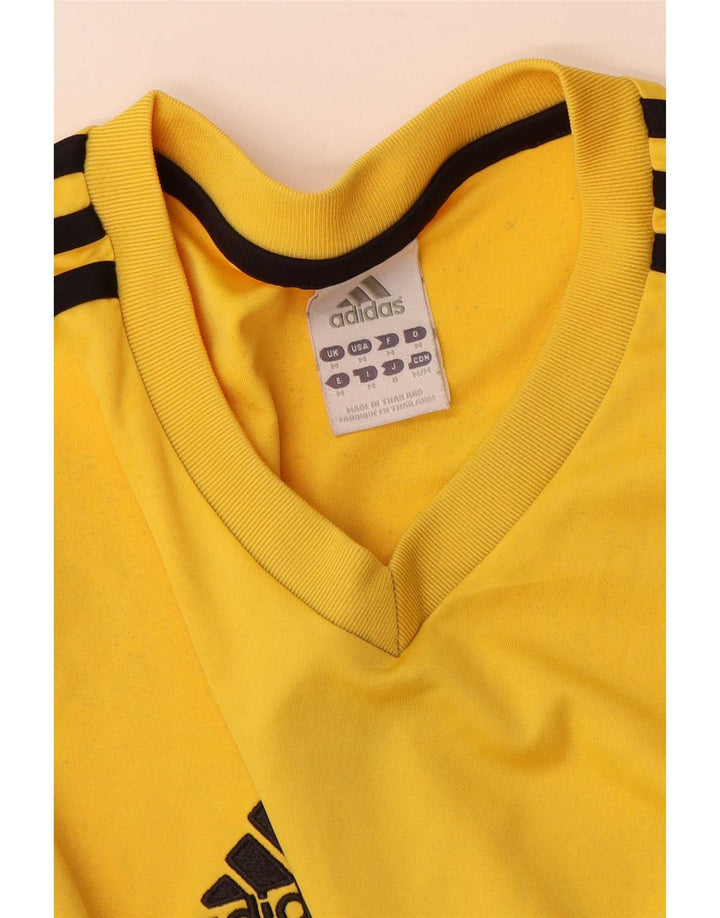 Adidas muška majica Climalite Top srednje žute boje