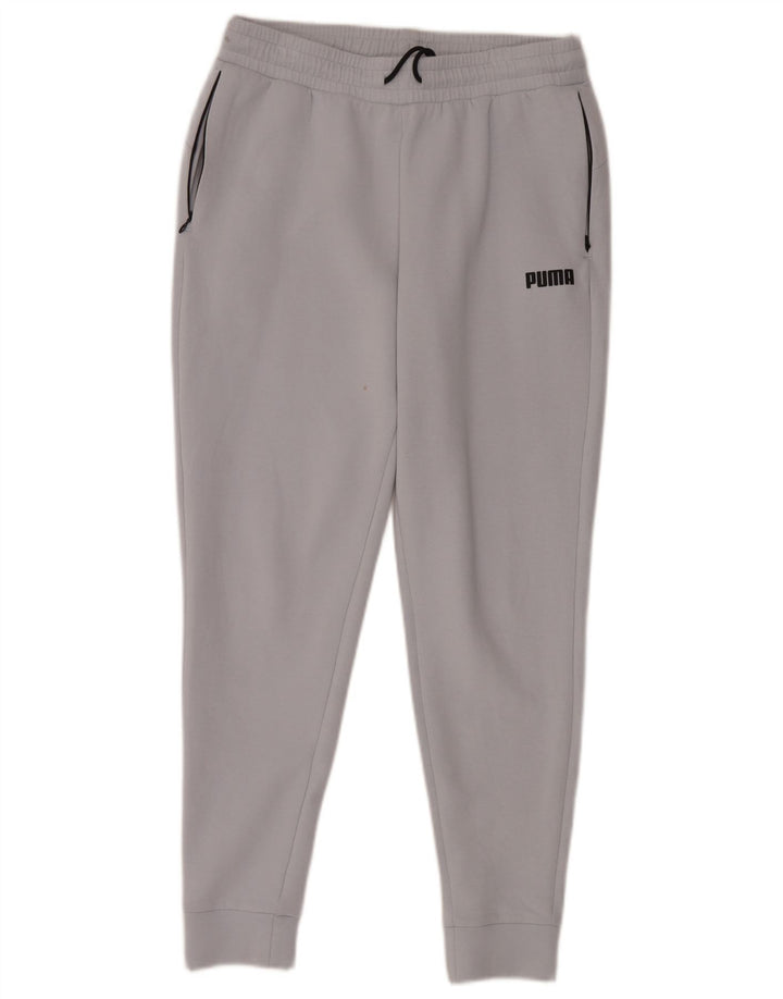 Puma muške trenirke Hlače Joggers srednje plavi pamuk