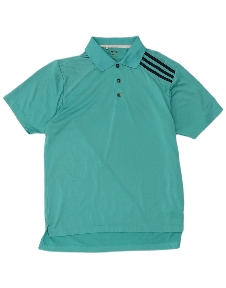 Adidas muška Climacool polo majica srednje tirkizne boje od poliestera