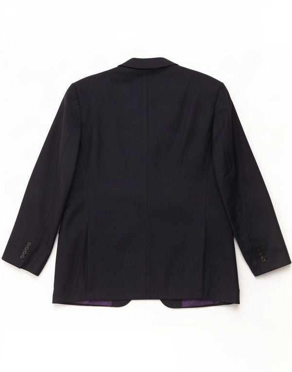 Marks & Spencer muška jakna sako s 3 gumba UK 44 XL tamnoplava vuna