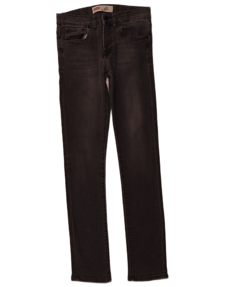 LEVI'S Girls 510 uske traperice 15-16 godina W28 L31 sivi pamuk