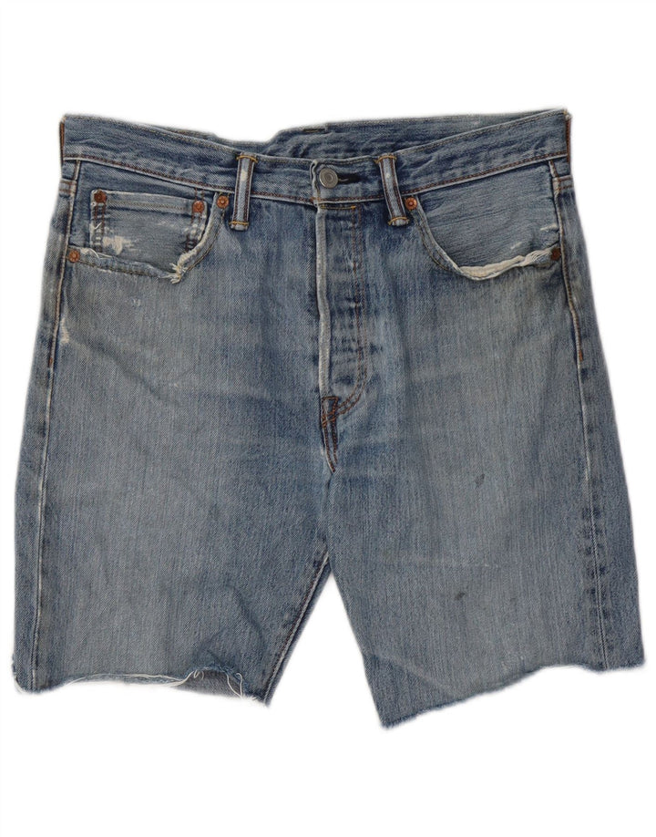 Levi's muške kratke hlače od trapera 501, W32, srednje plavi pamuk