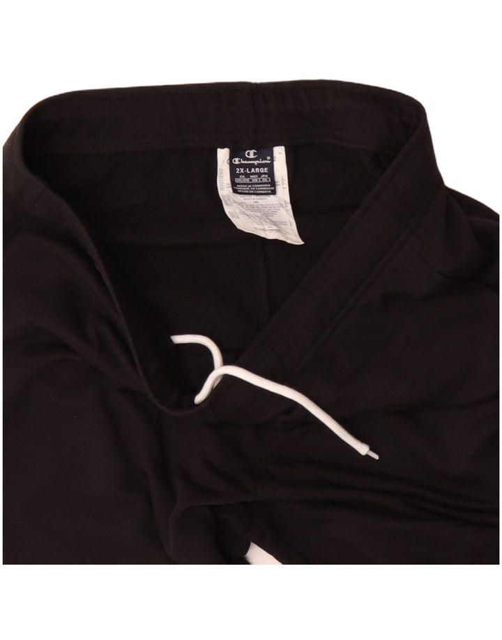 Champion muške trenirke hlače joggers 2XL crni pamuk